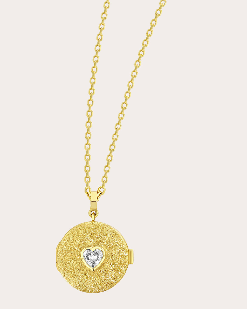 Diamond & 18k Gold Enchanted Locket Necklace
