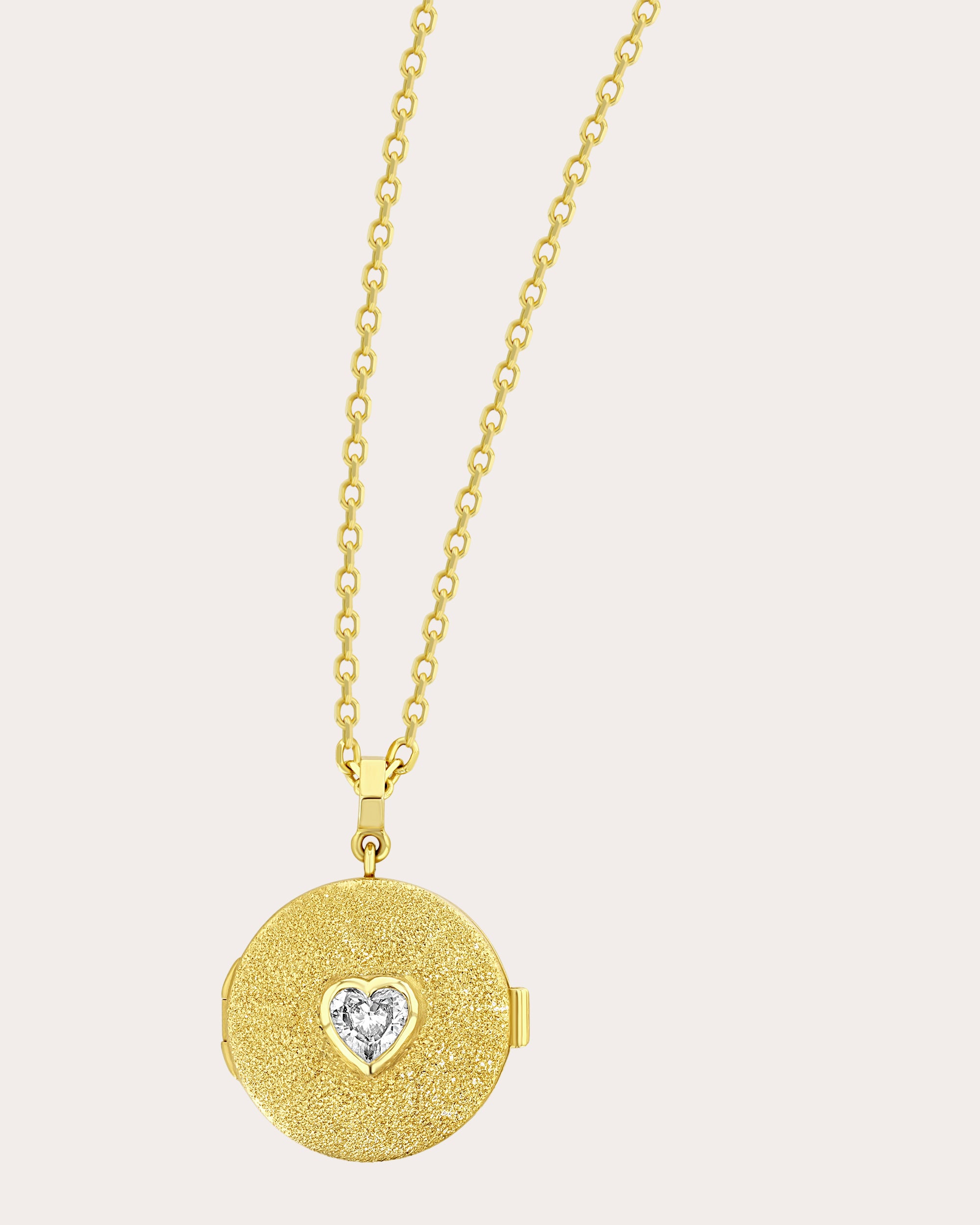 Diamond & 18k Gold Enchanted Locket Necklace