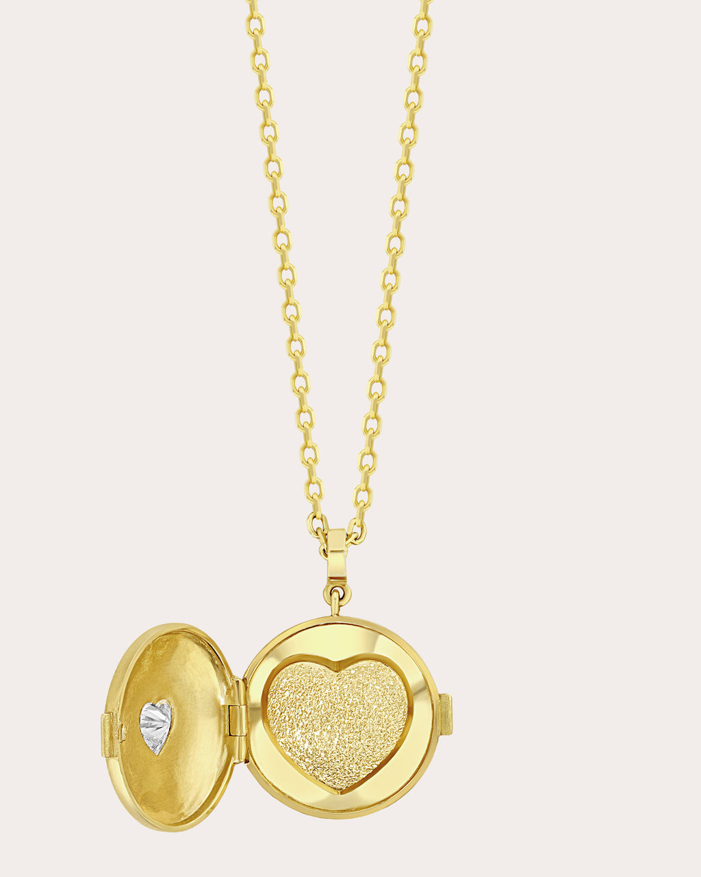 Diamond & 18k Gold Enchanted Locket Necklace