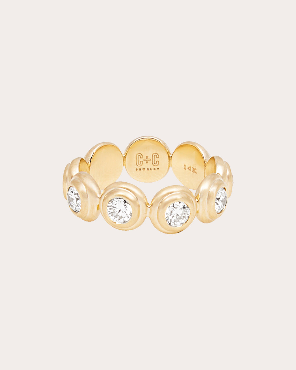 Diamond & 14k Gold XL Evolve Ring