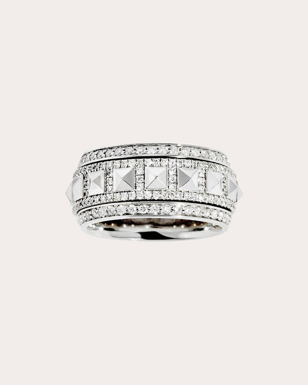 Diamond Rockaway Spinner Ring