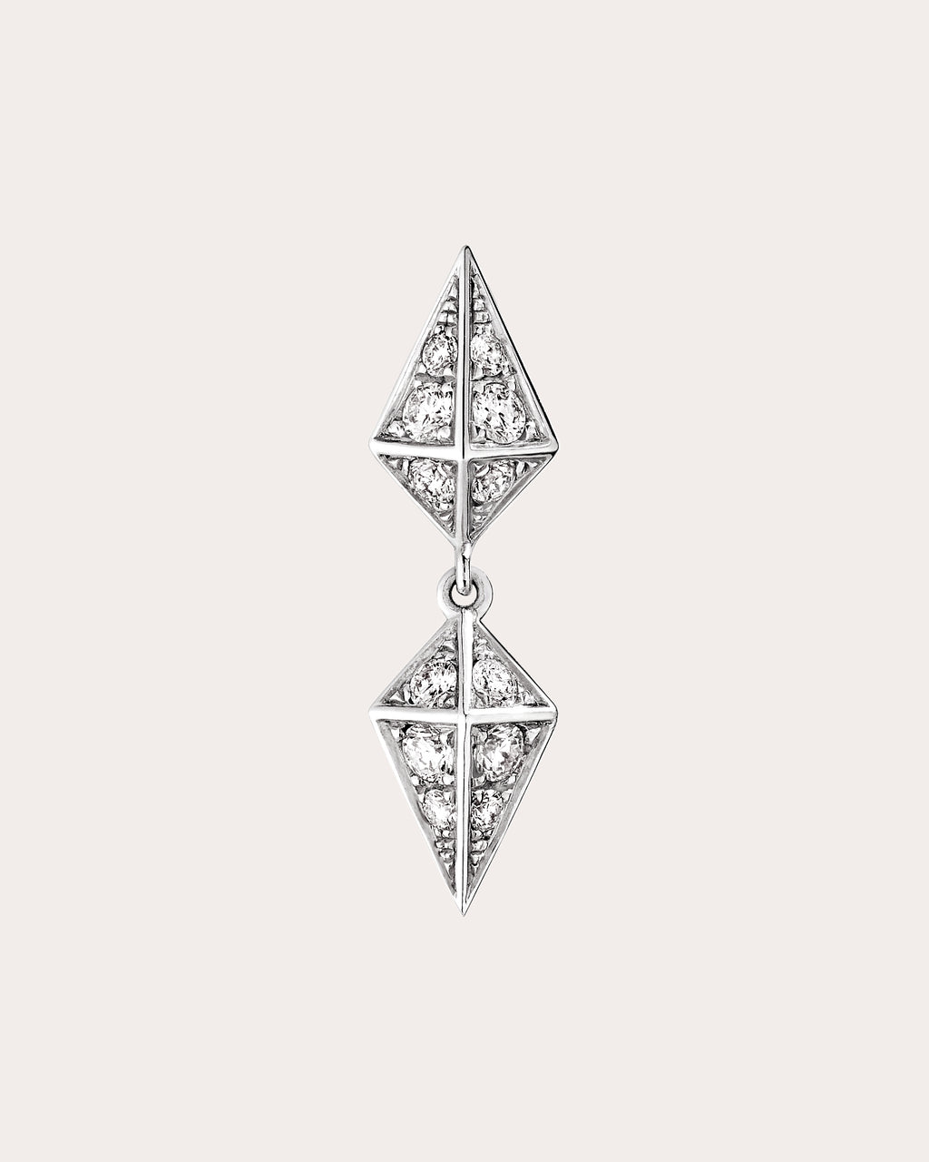 Diamond Rockaway Kite Drop Earring