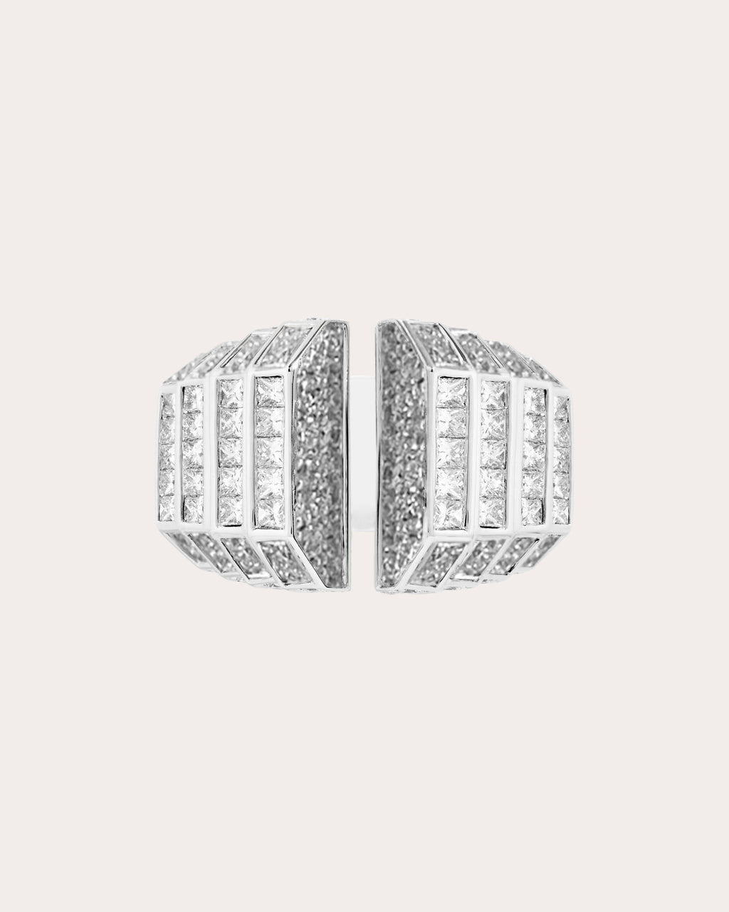 Diamond Meaningful Open Ring