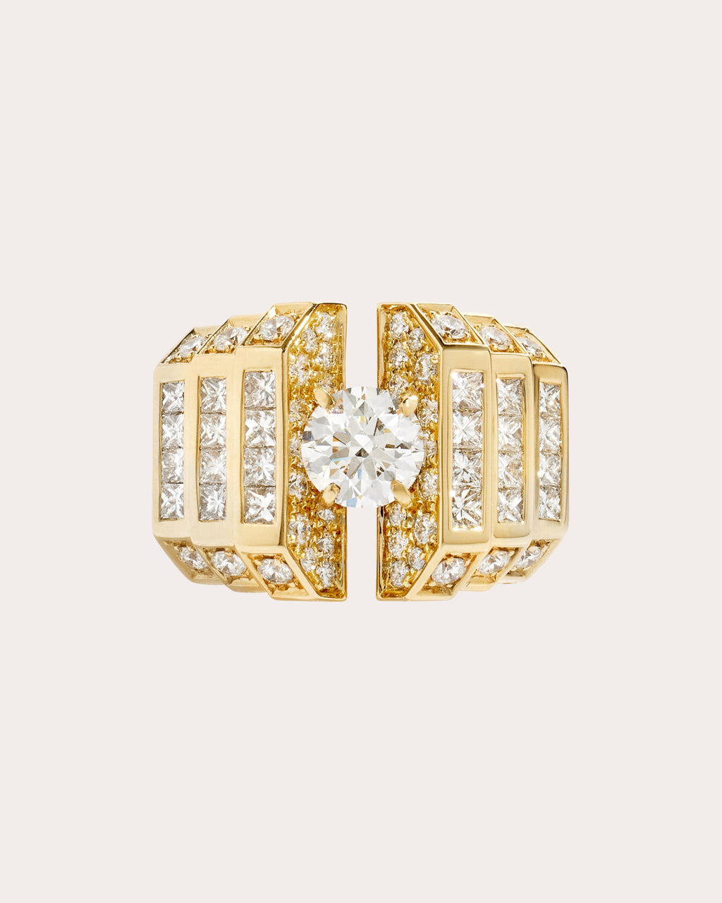 Diamond & 18k Gold Meaningful Ring
