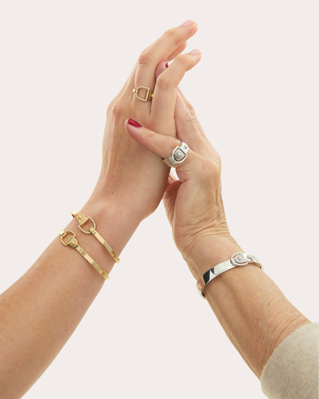 Rivet Bangle Bracelet