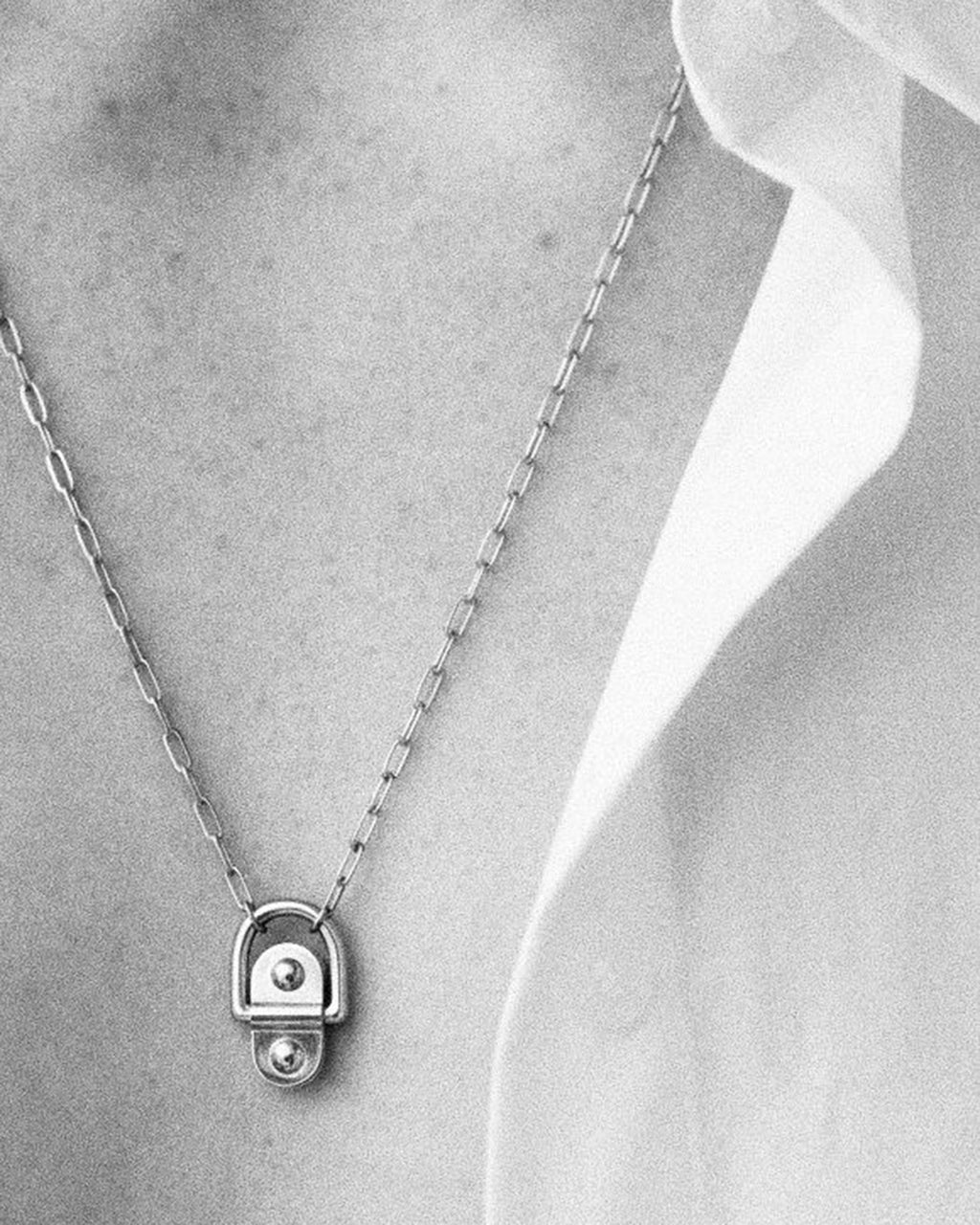 Rivet Pendant Necklace