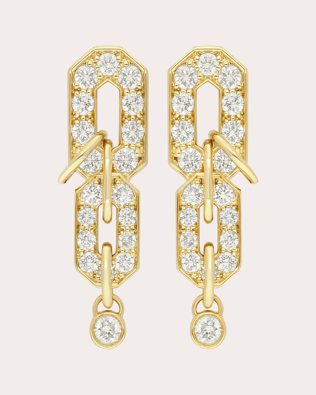 Diamond & 18k Gold My Way Drop Earrings