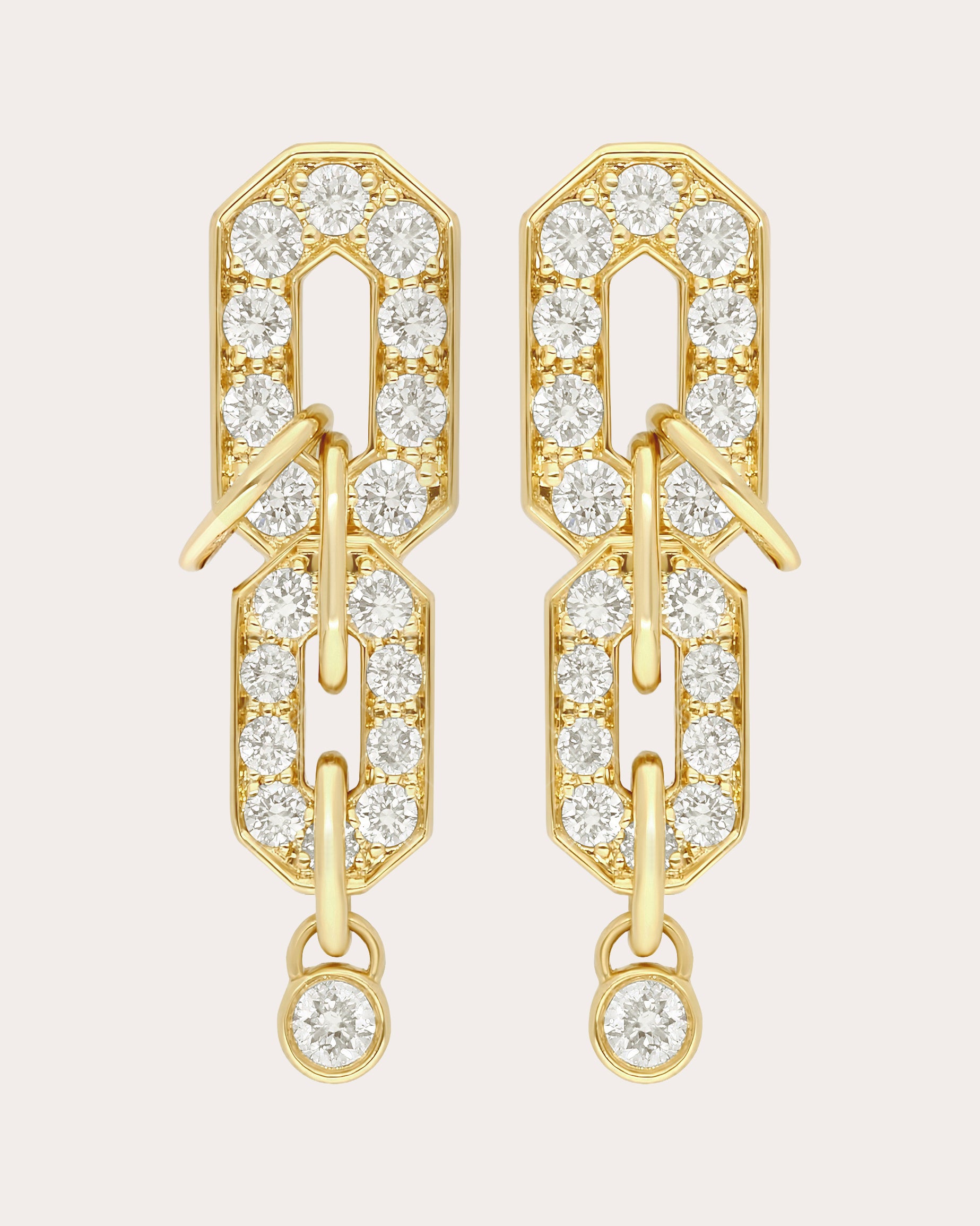 Diamond & 18k Gold My Way Drop Earrings