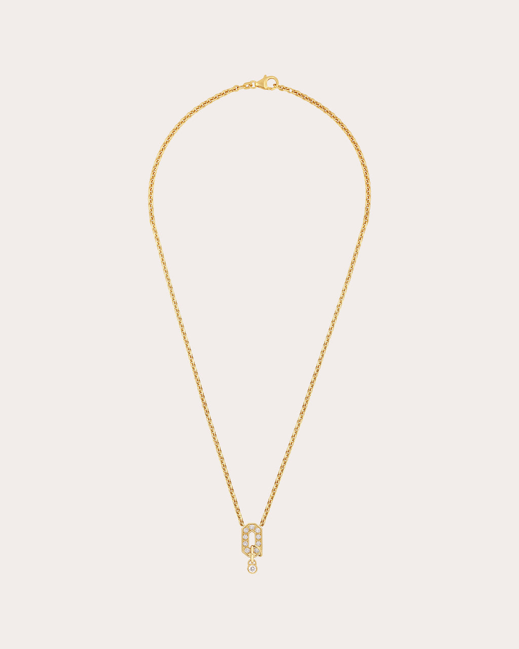 Diamond & 14k Gold My Way Pendant Necklace