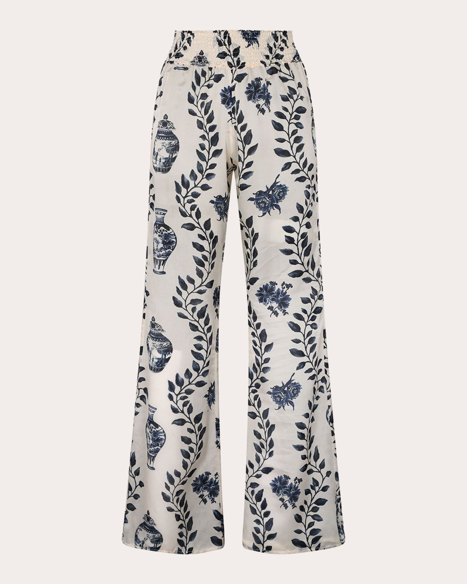Dynastie Royale Cotton Silk Pull-On Pants