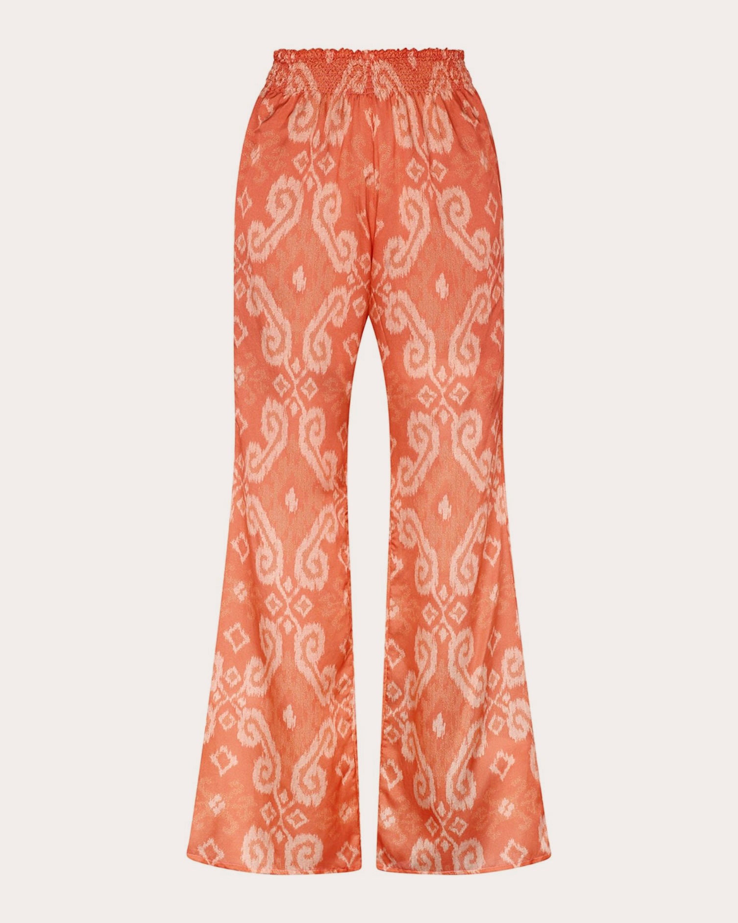 Palais des Orangers Cotton Silk Pull-On Pants