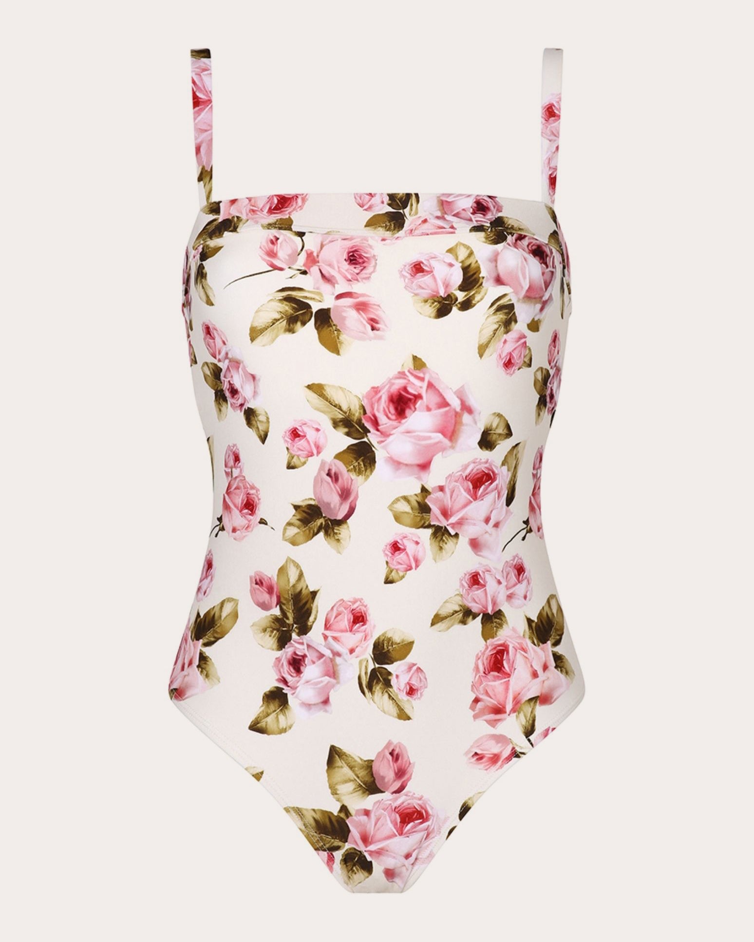 La Rose Square-Neck One-Piece