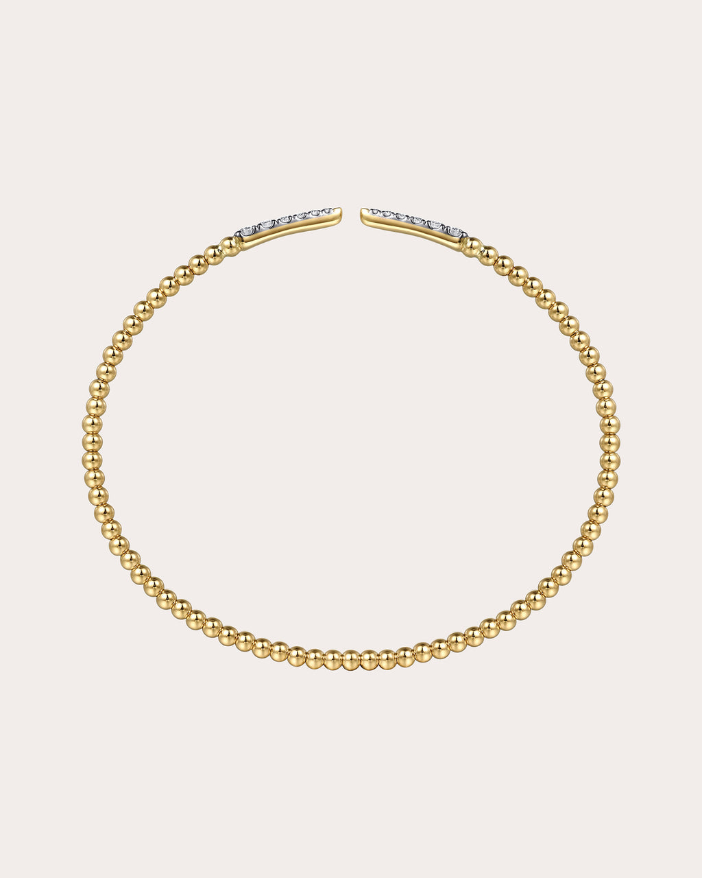 Diamond & 14k Gold Bujukan Spikes Cuff