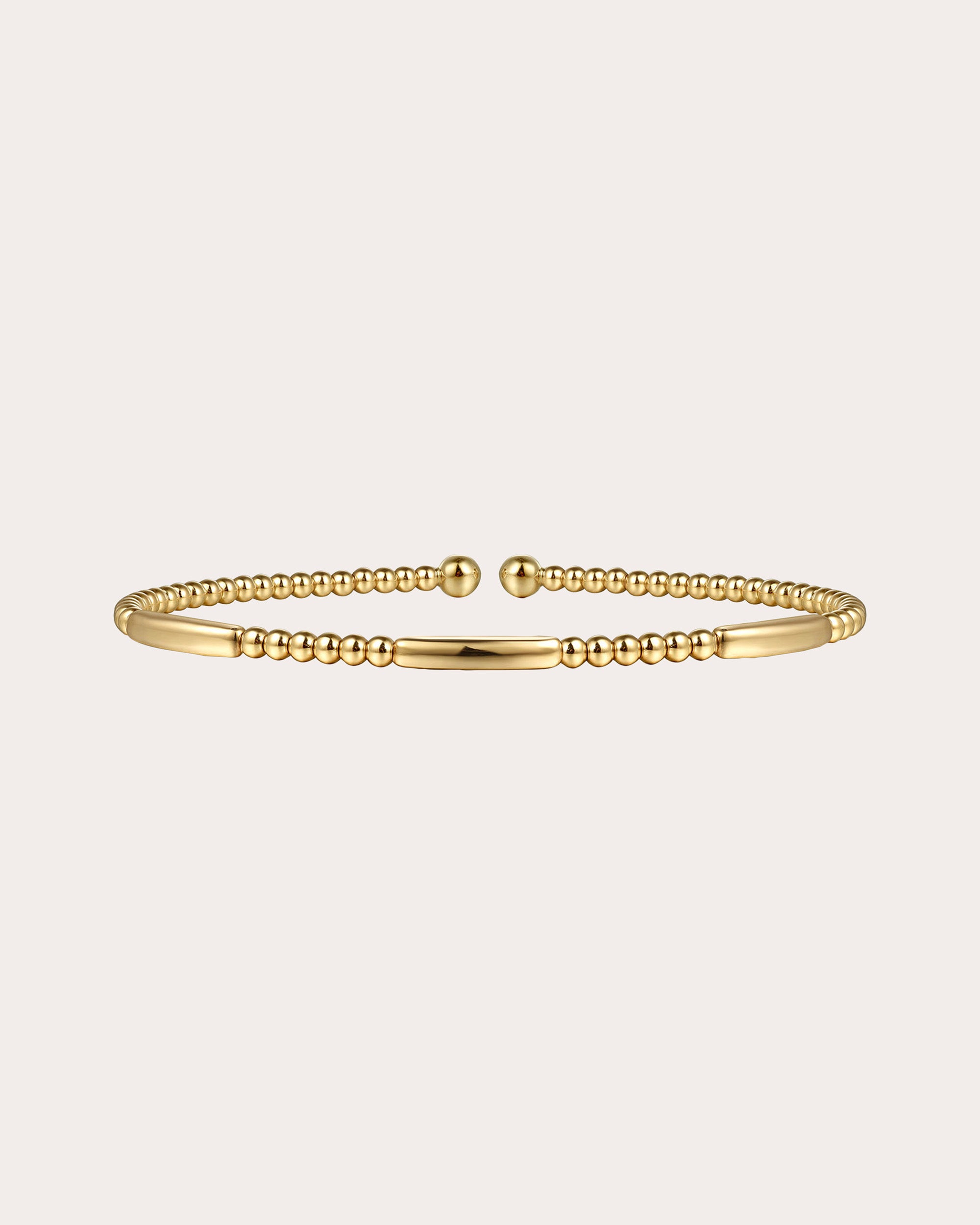 14k Gold Bujukan Open Cuff