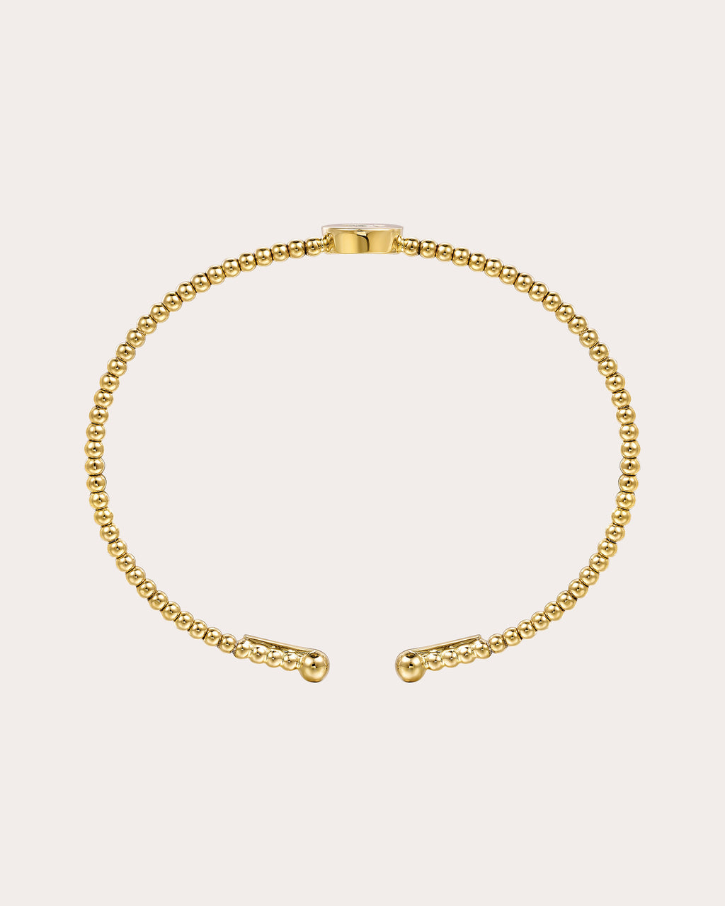 Diamond & 14k Gold Bujukan L Initial Cuff