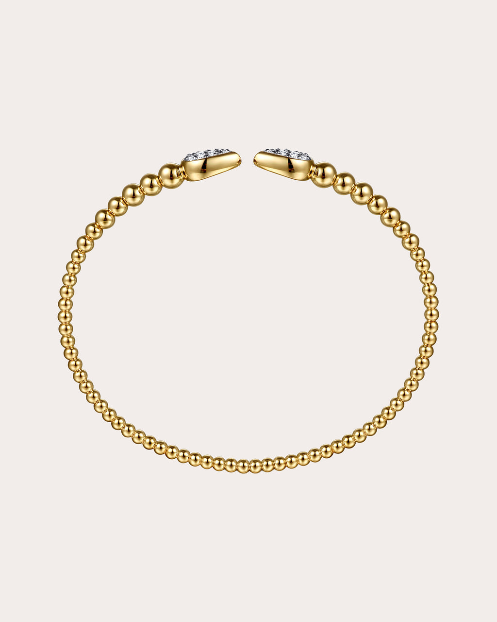Diamond & 14k Gold Bujukan Pear Cuff
