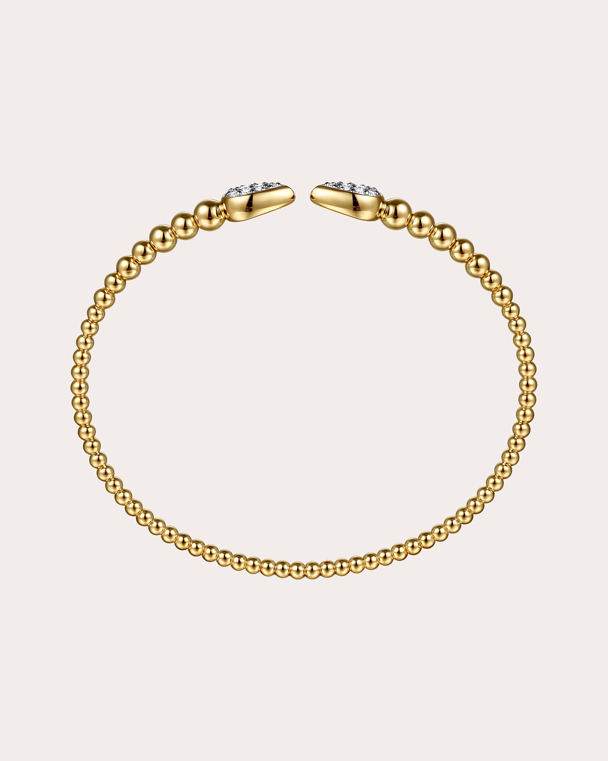 Diamond & 14k Gold Bujukan Pear Cuff