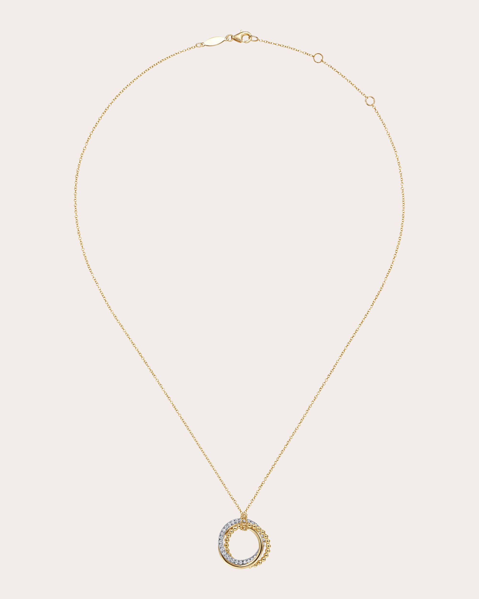 Diamond & 14k Gold Bujukan Pendant Necklace
