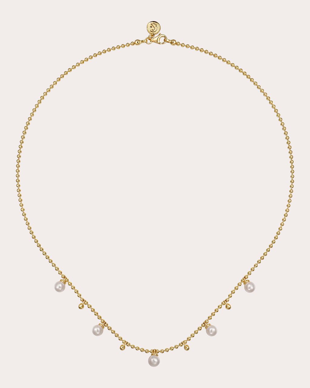 Pearl & 14k Gold Bujukan Droplet Necklace