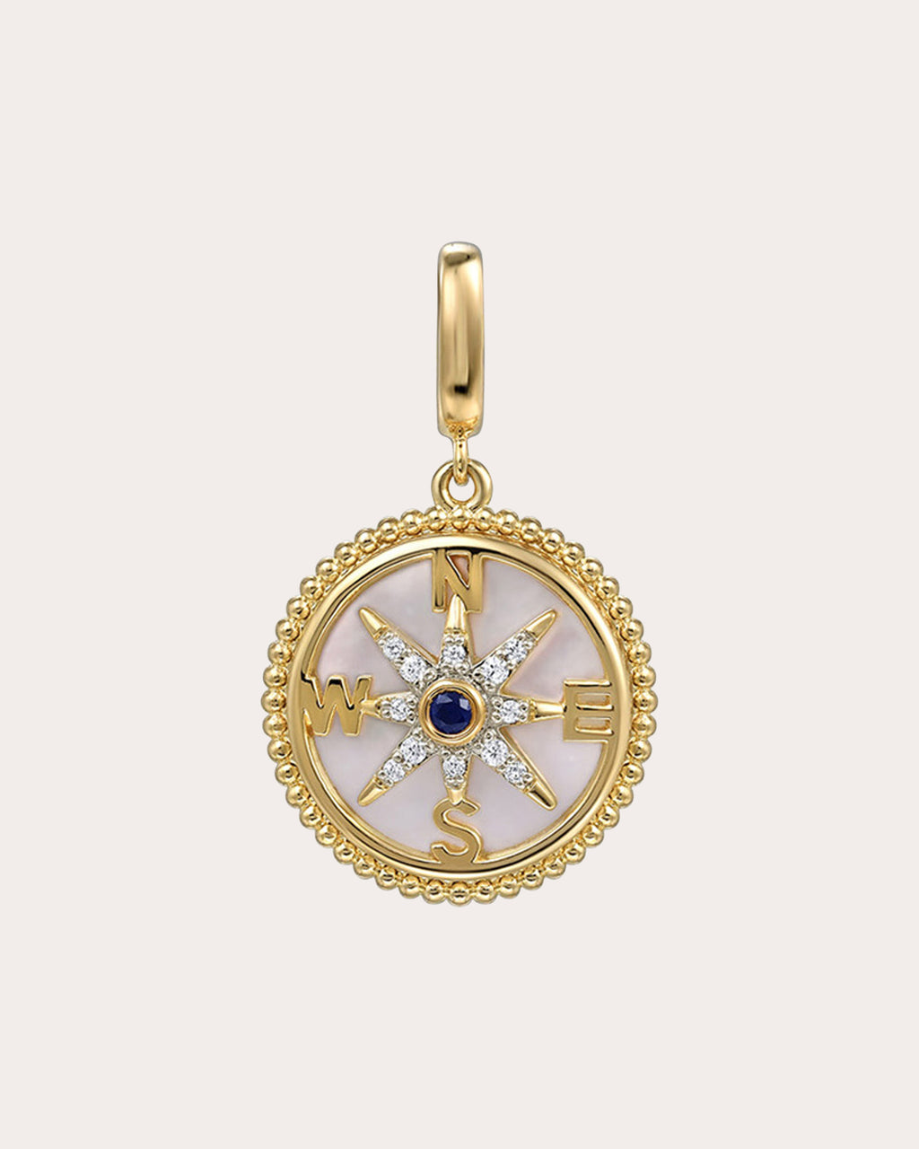 Mother of Pearl Bujukan Compass Medallion