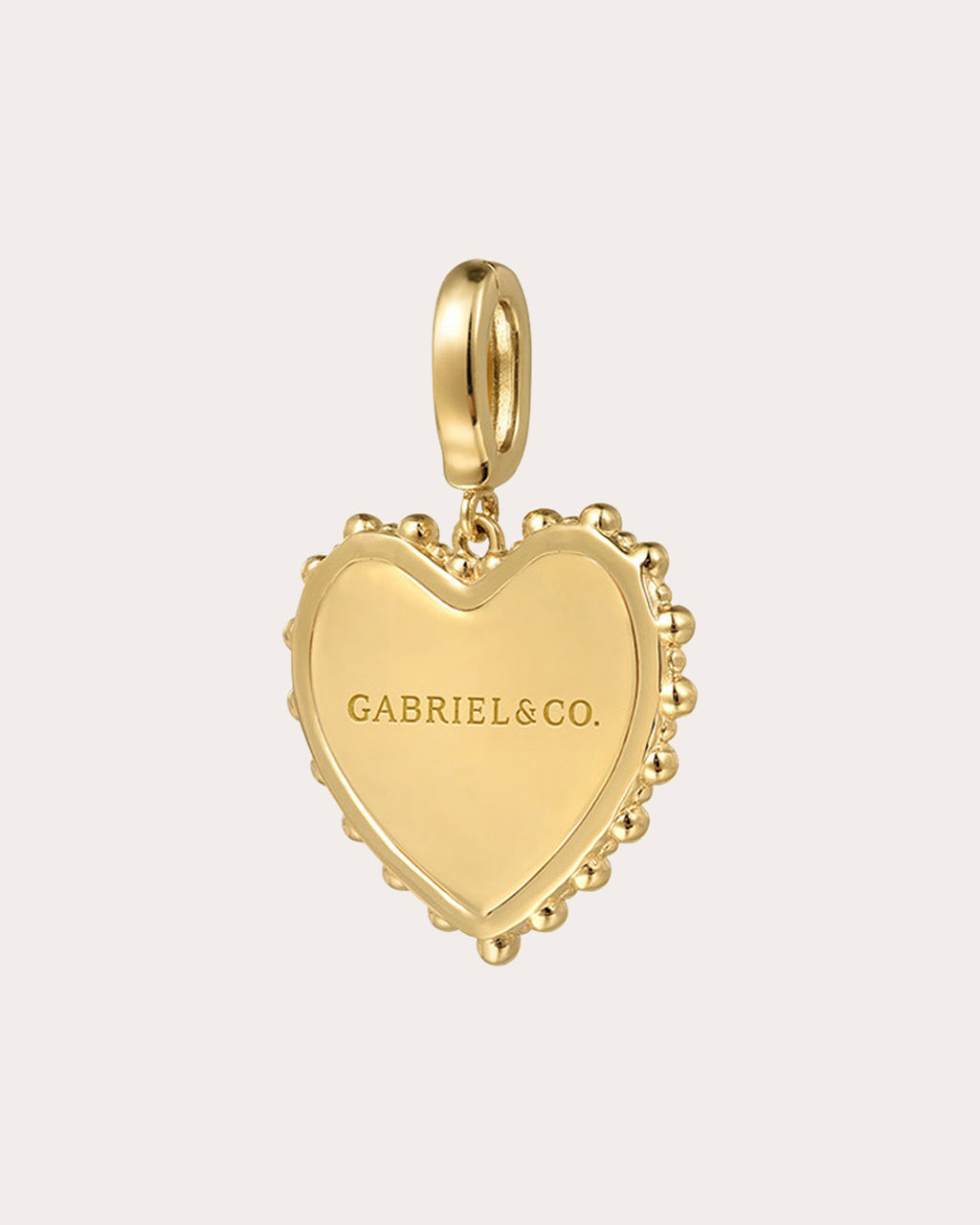 Diamond & 14k Gold Bujukan Heart Pendant