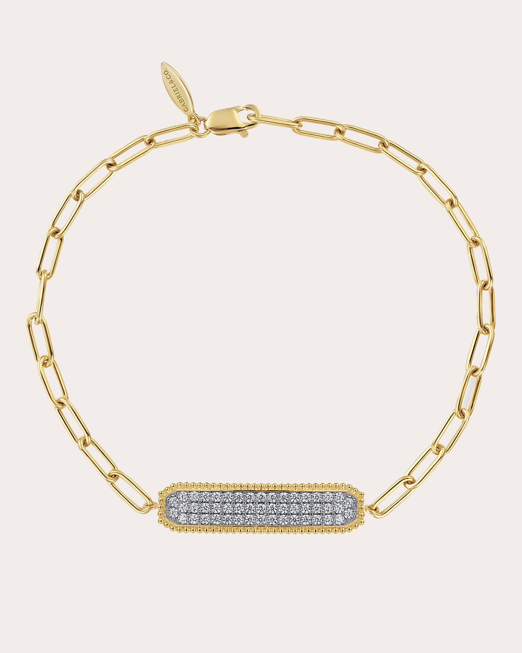 Diamond & 14k Gold Bujukan Bar Bracelet