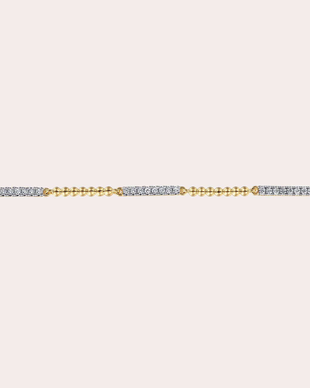 Diamond & 14k Gold Bujukan Tennis Bracelet