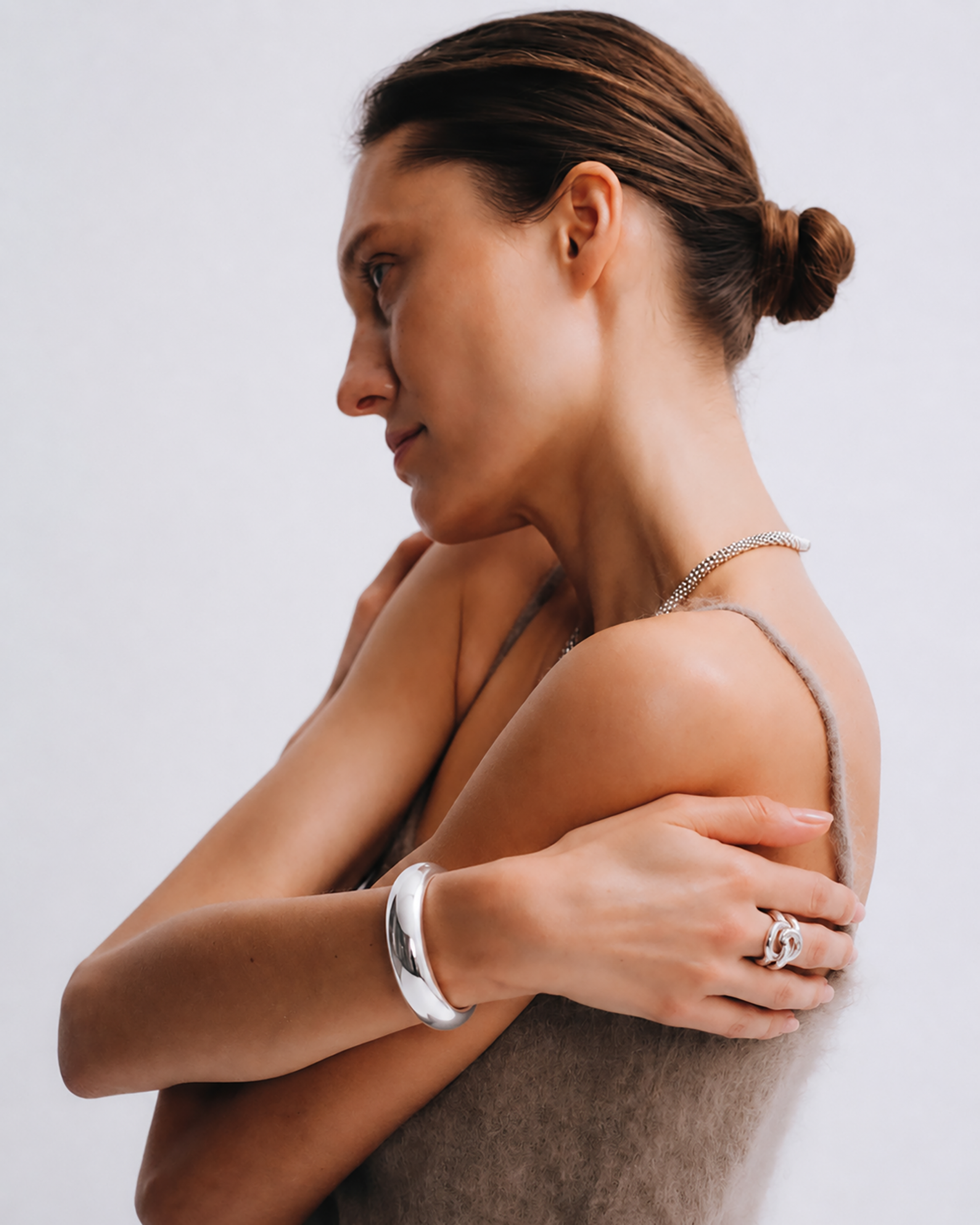 Flat Beam Cuff Bracelet