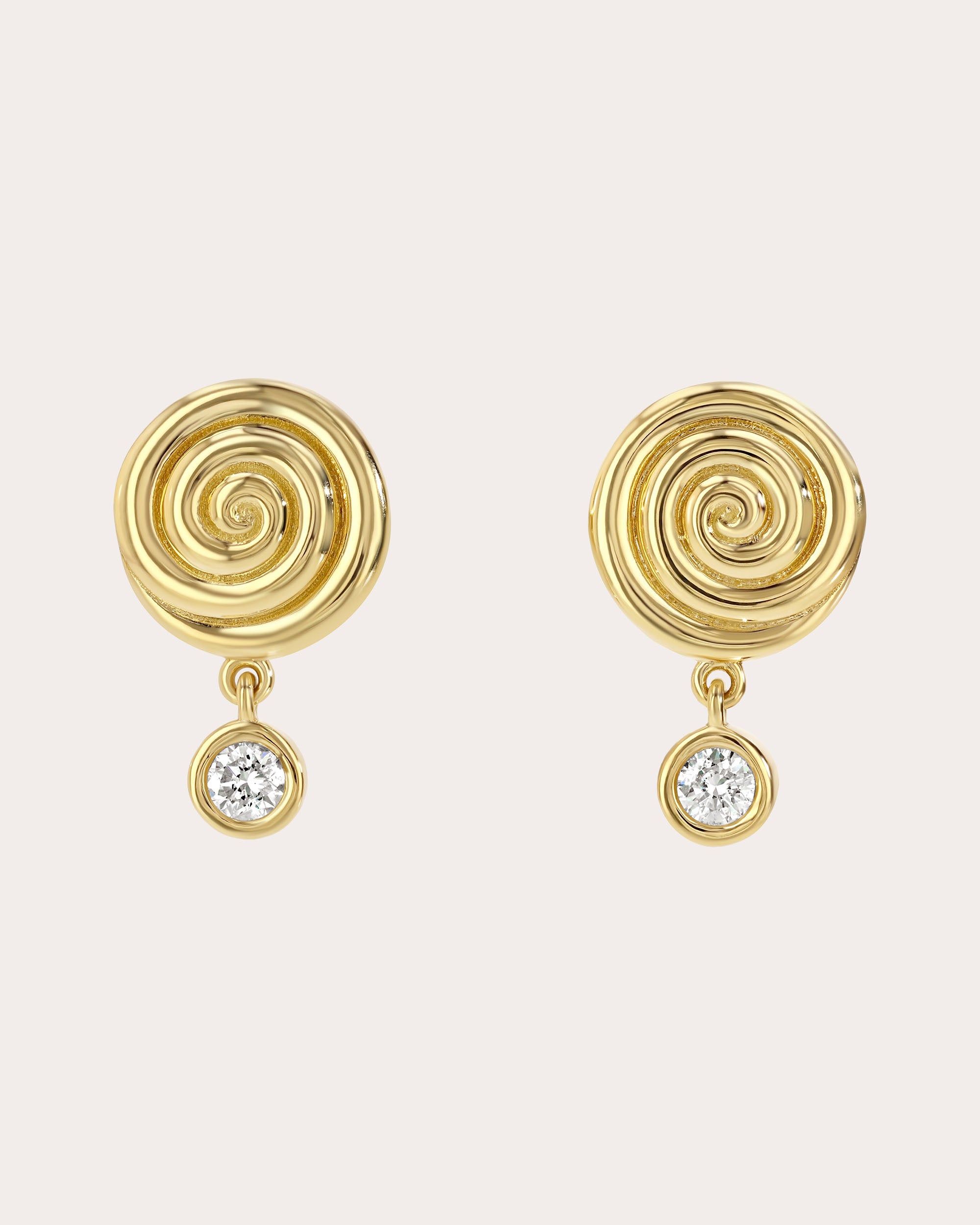 Diamond & 18k Gold Galaxy Of Stars Stud Earrings