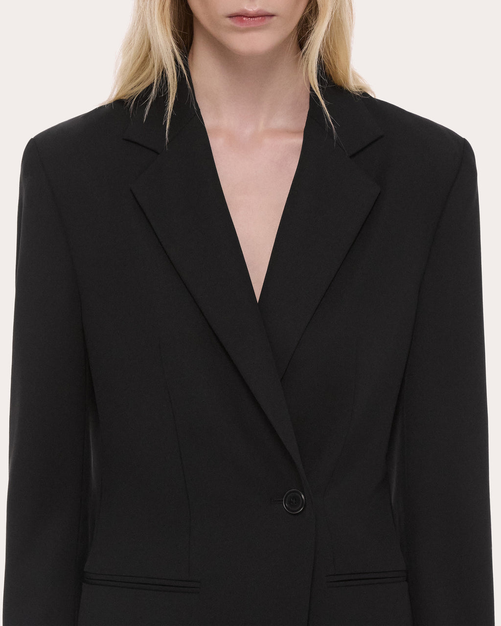 Wool Gabardine Wardrobe Blazer