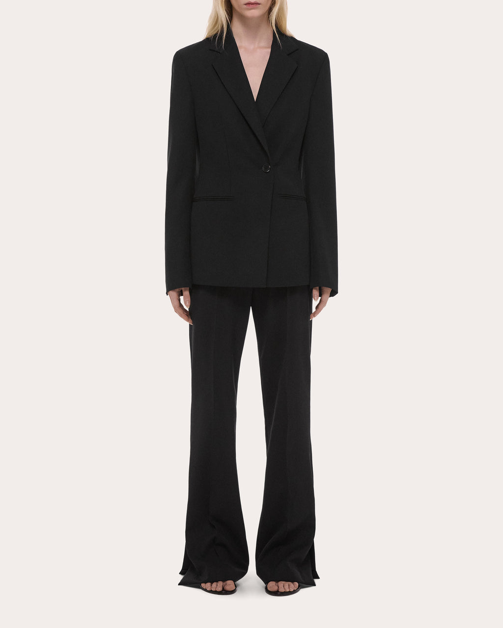 Wool Gabardine Wardrobe Blazer