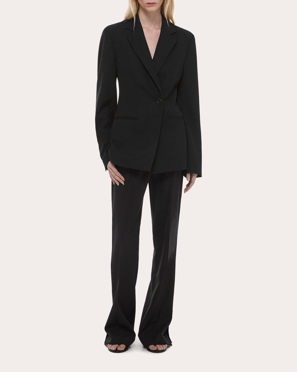 Wool Gabardine Wardrobe Blazer