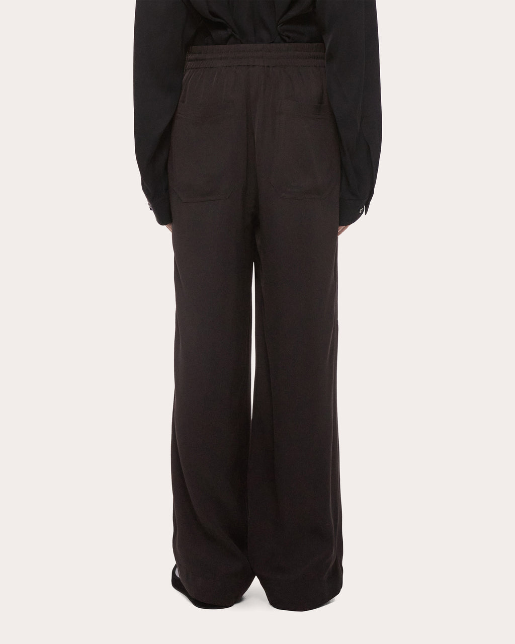 Lightweight Twill Drawstring Cargo Pants
