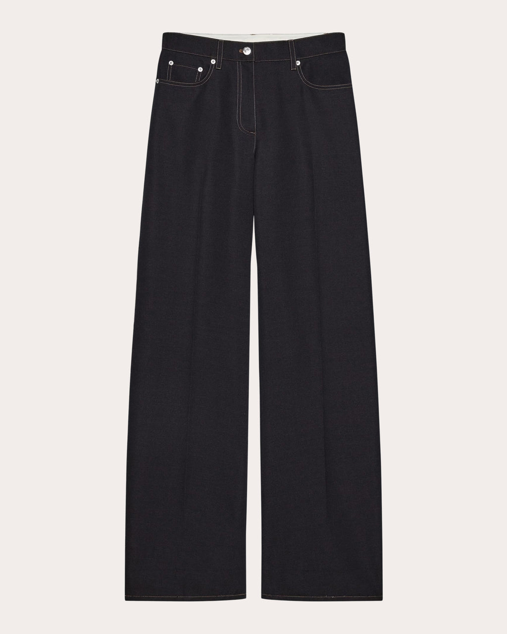 Relaxed Bootcut Trousers
