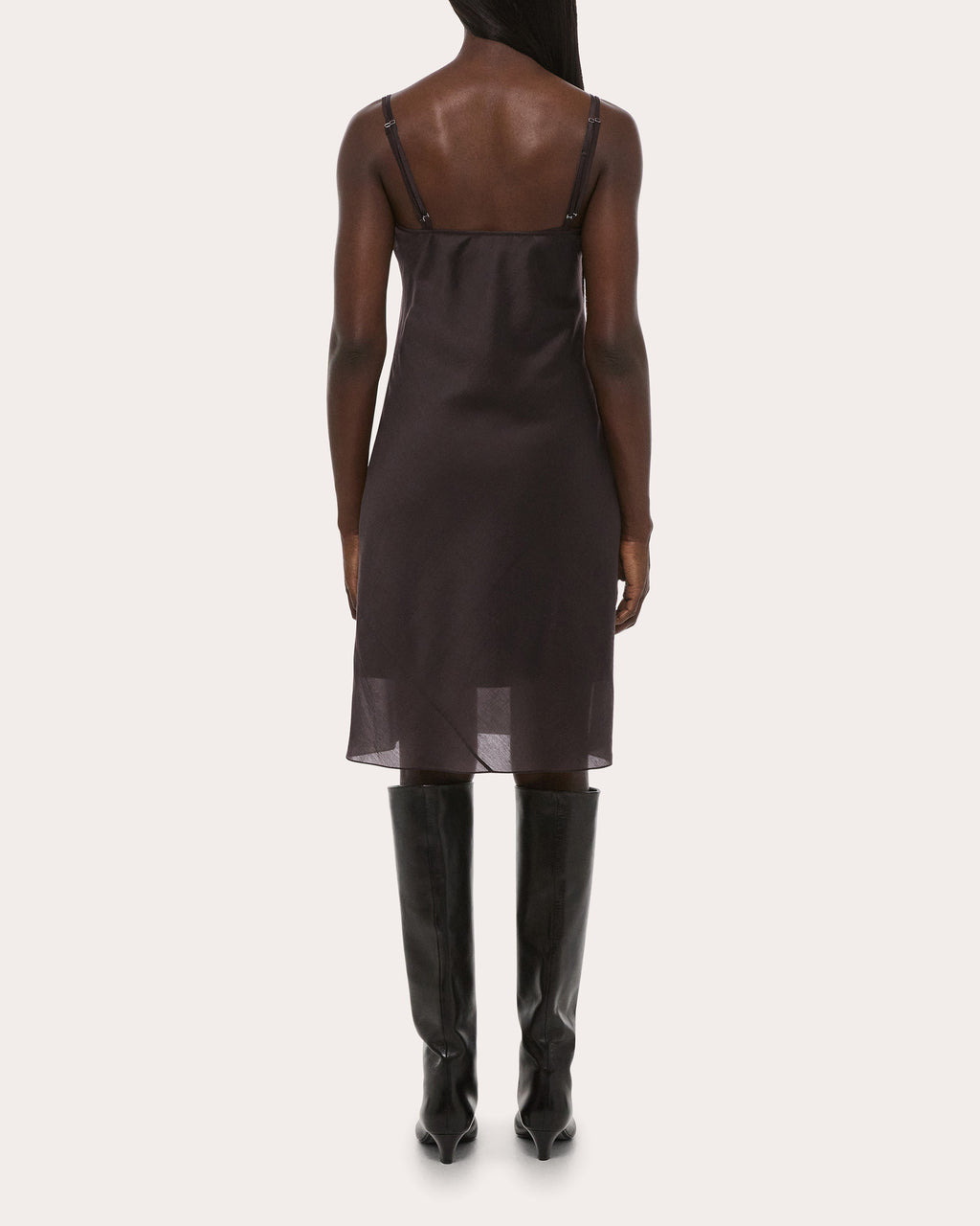 Airy Voile Mini Slip Dress