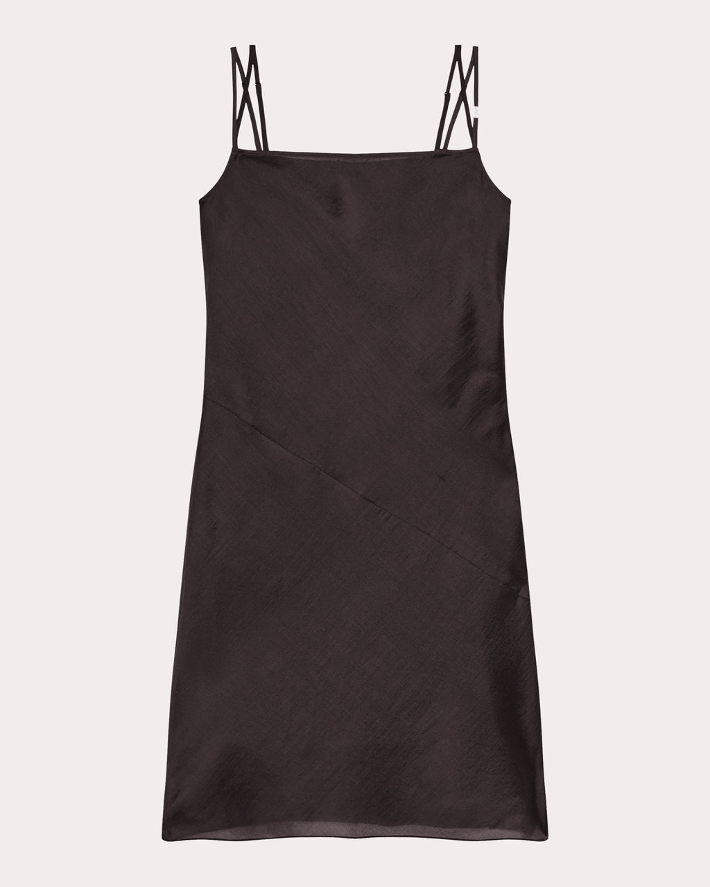 Airy Voile Mini Slip Dress