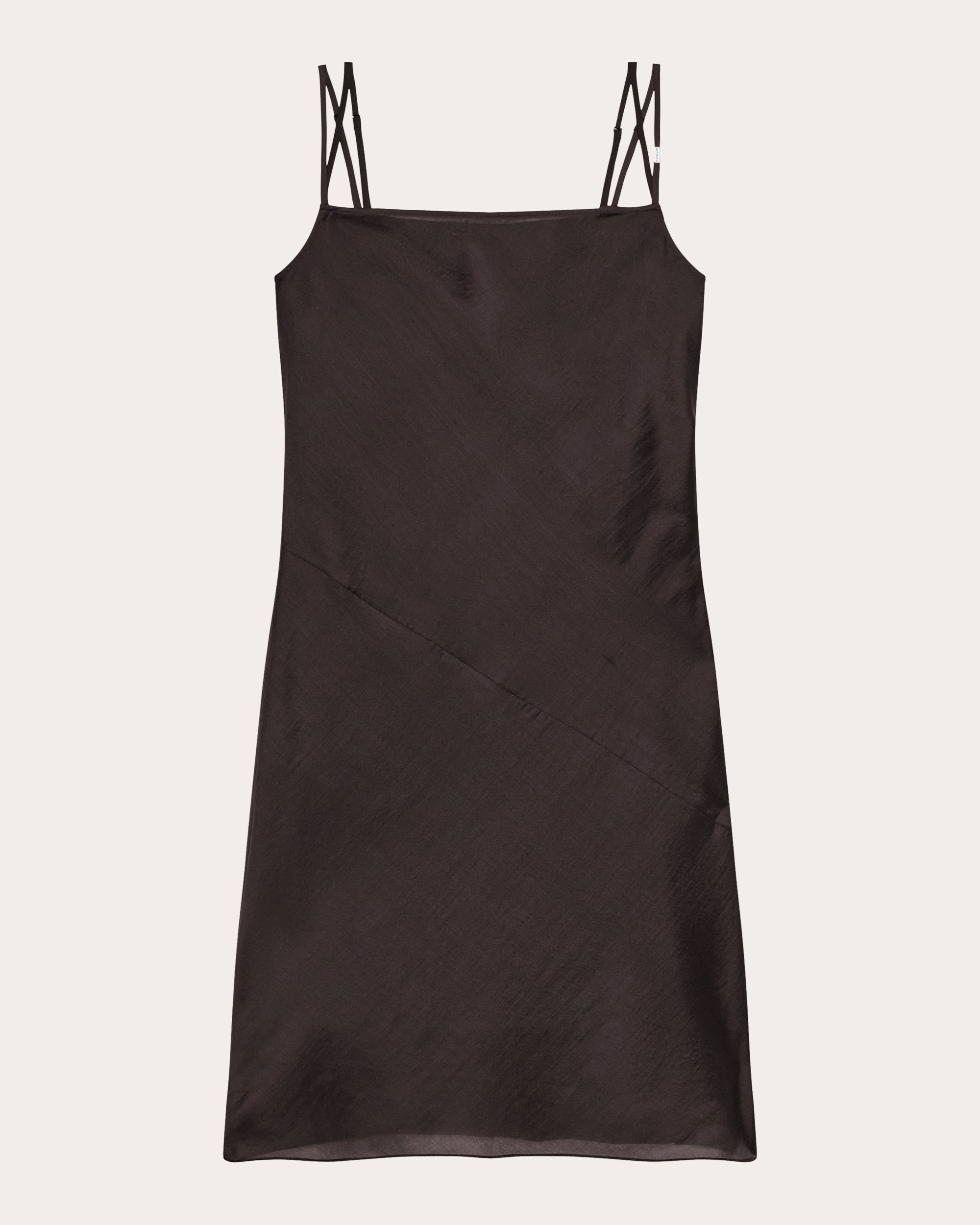 Airy Voile Mini Slip Dress