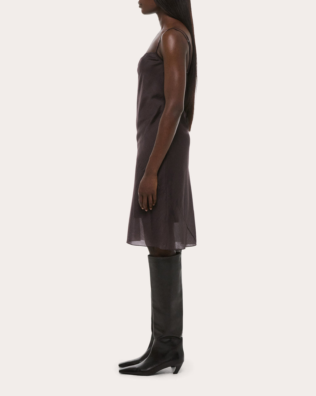 Airy Voile Mini Slip Dress