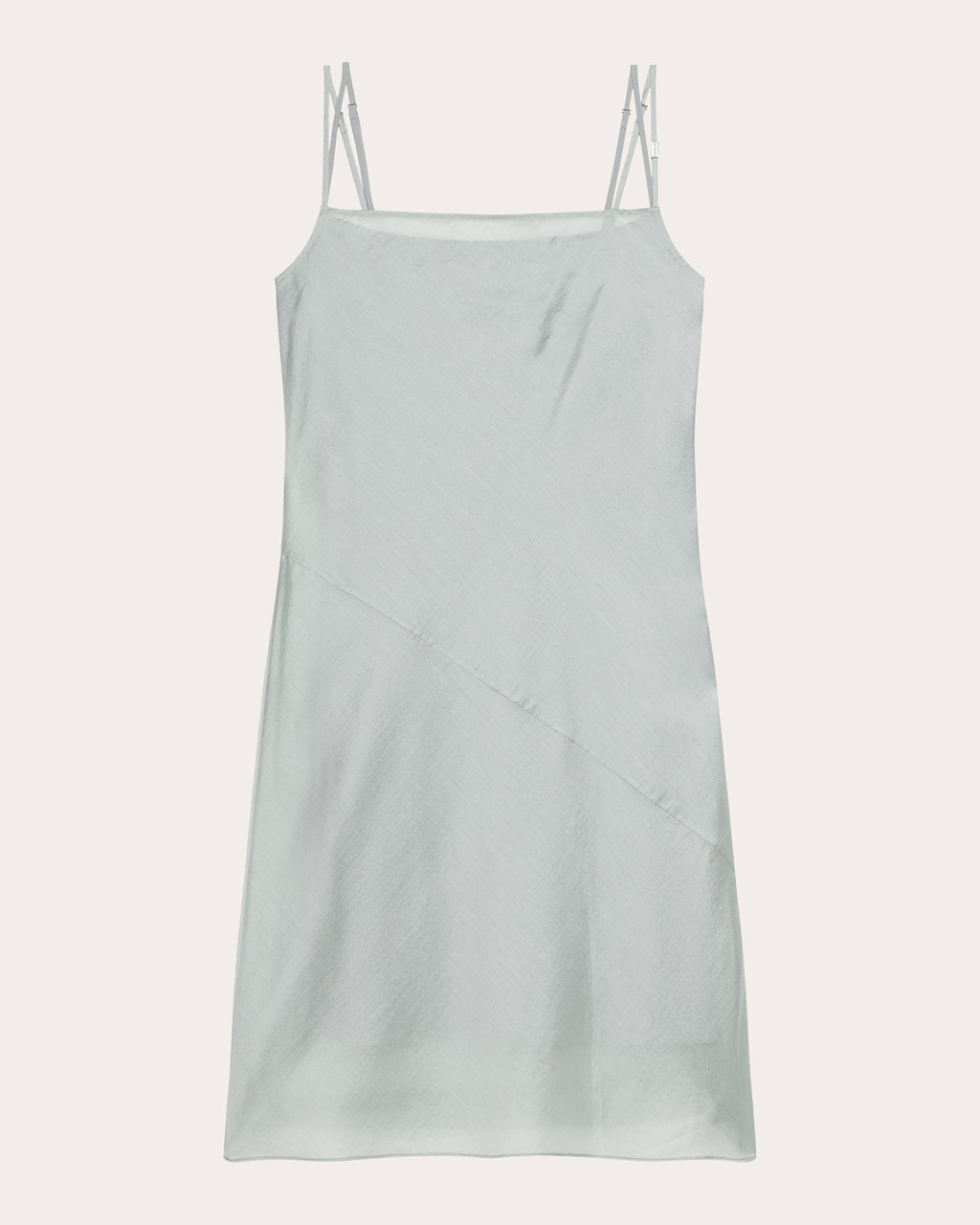 Airy Voile Mini Slip Dress