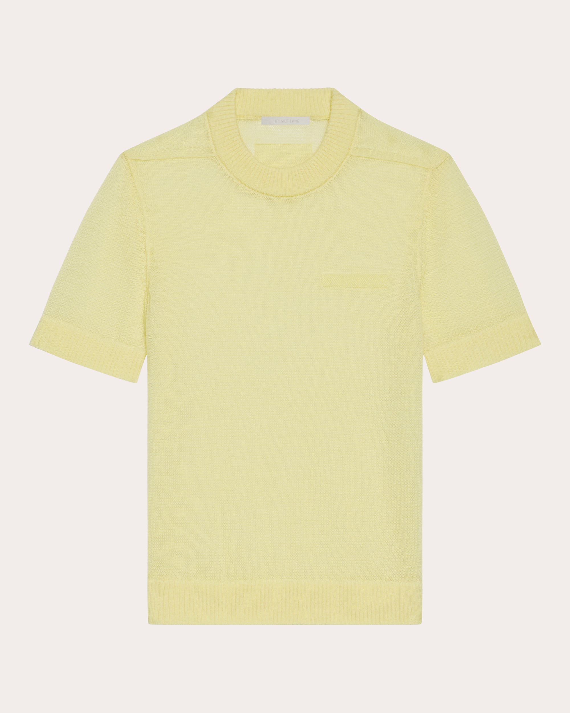 Sheer Wool Knit Baby Tee