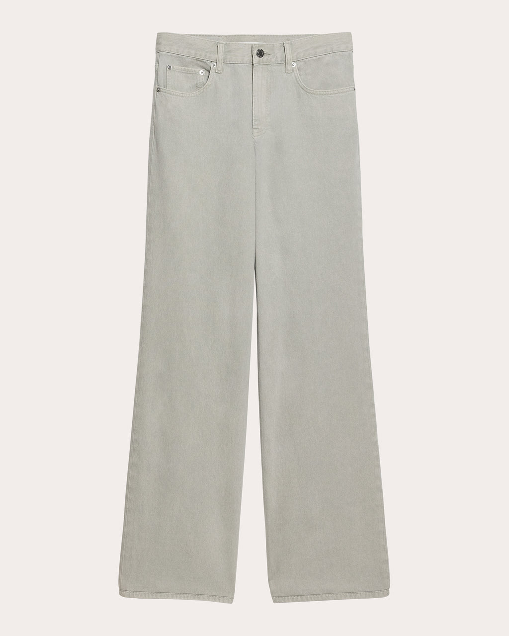 Seamed Straight-Leg Wardrobe Jeans