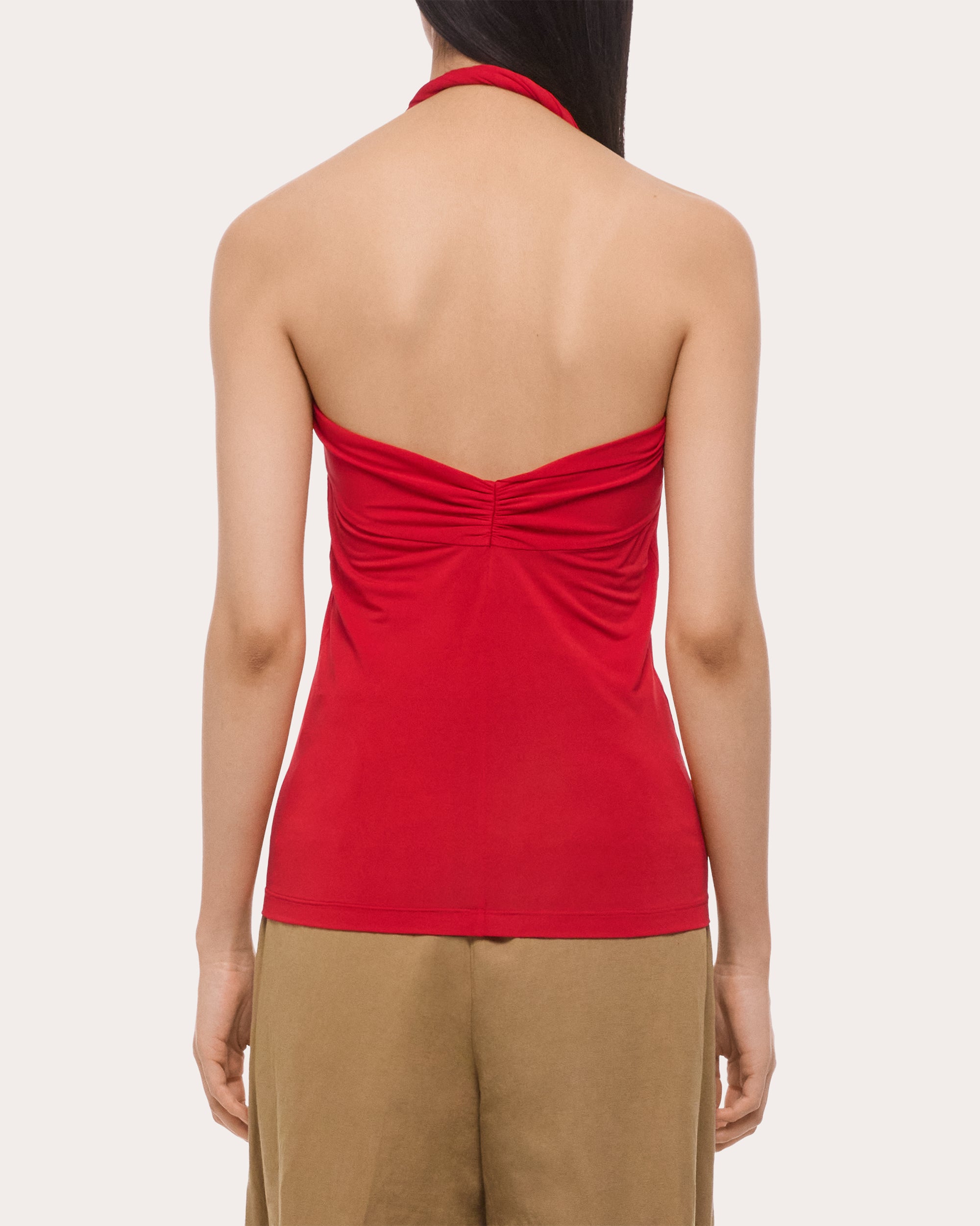 Jersey Twist Dancer Halter Top