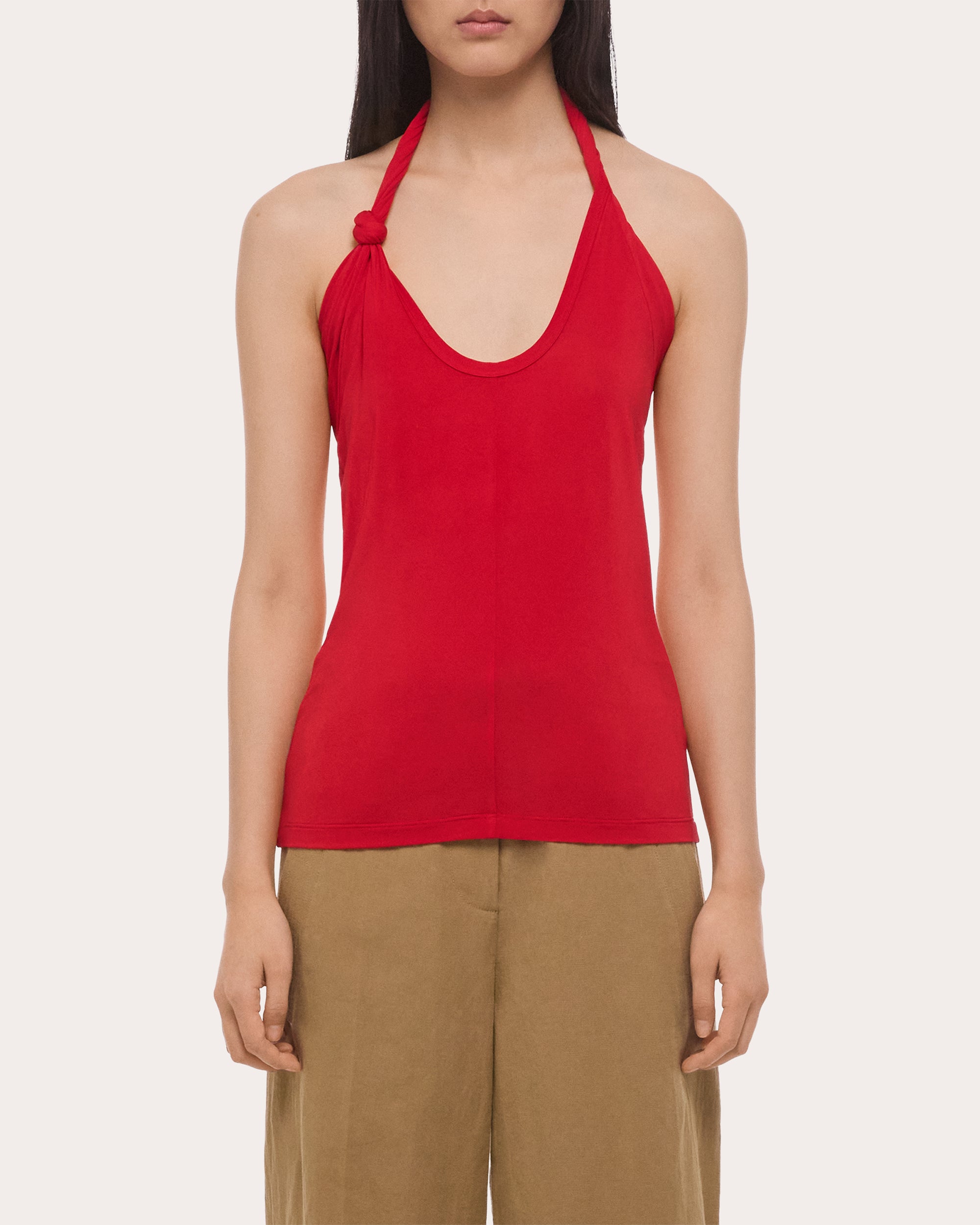 Jersey Twist Dancer Halter Top