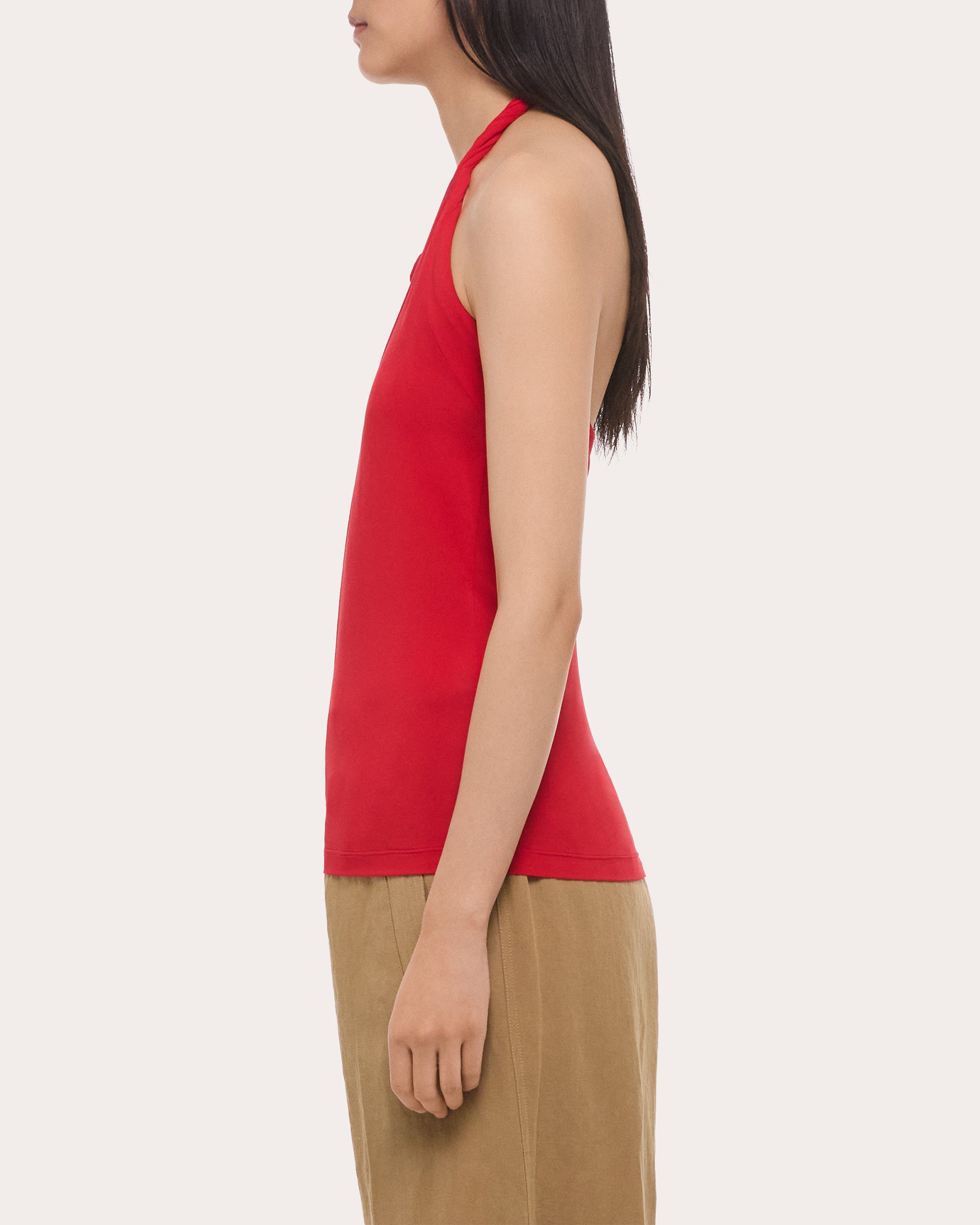Jersey Twist Dancer Halter Top