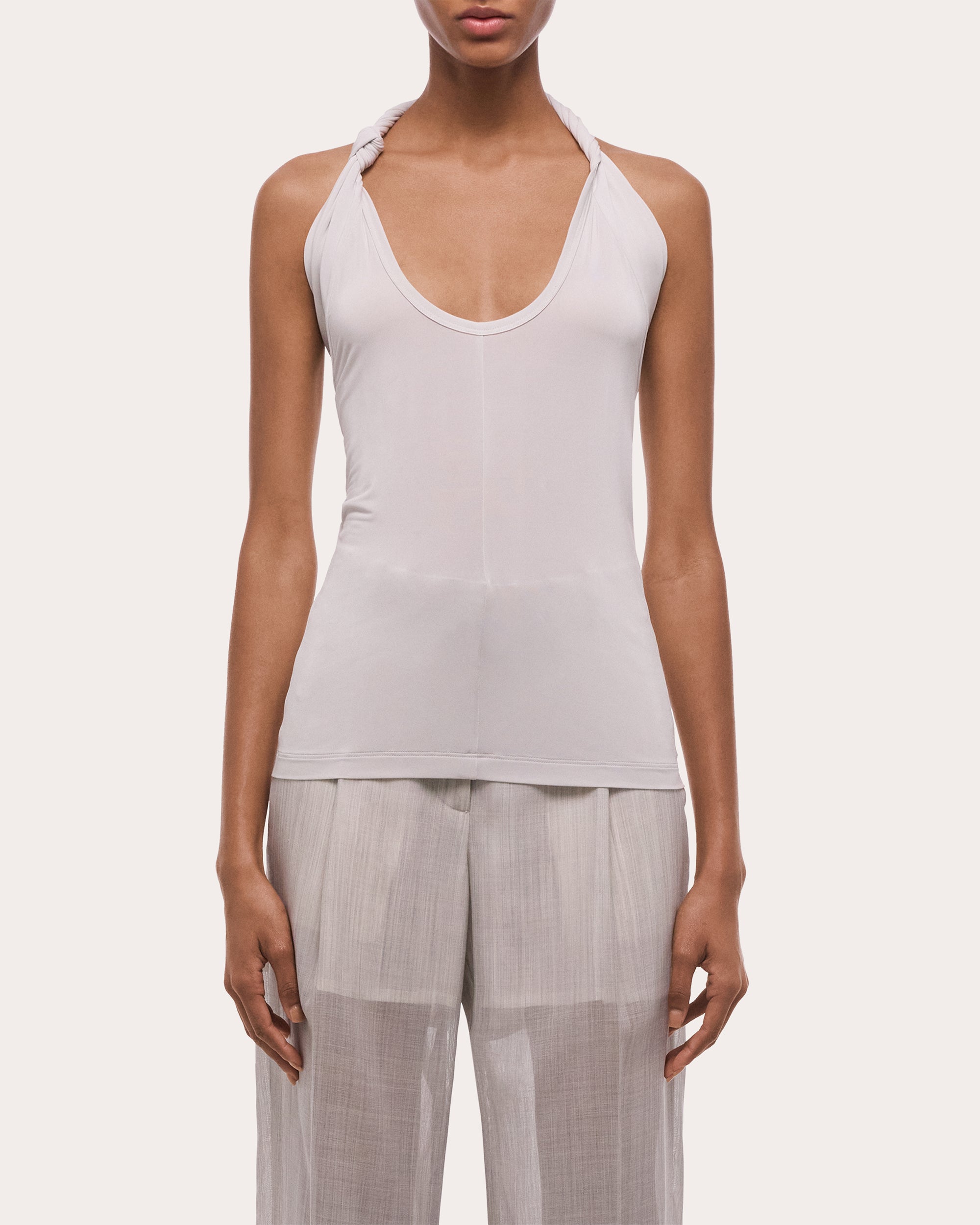 Jersey Twist Dancer Halter Top