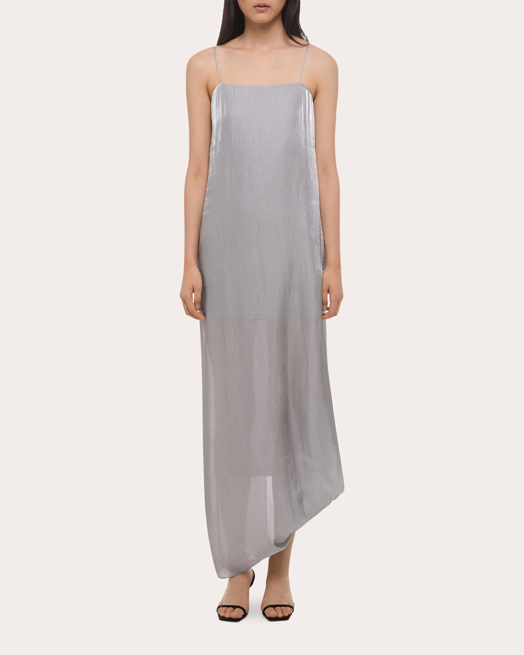 Iridescent Bubble Slip Dress