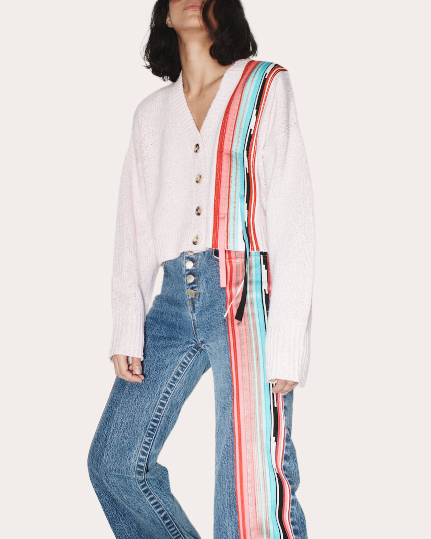 Kane Knit Grosgrain Ribbon Cardigan