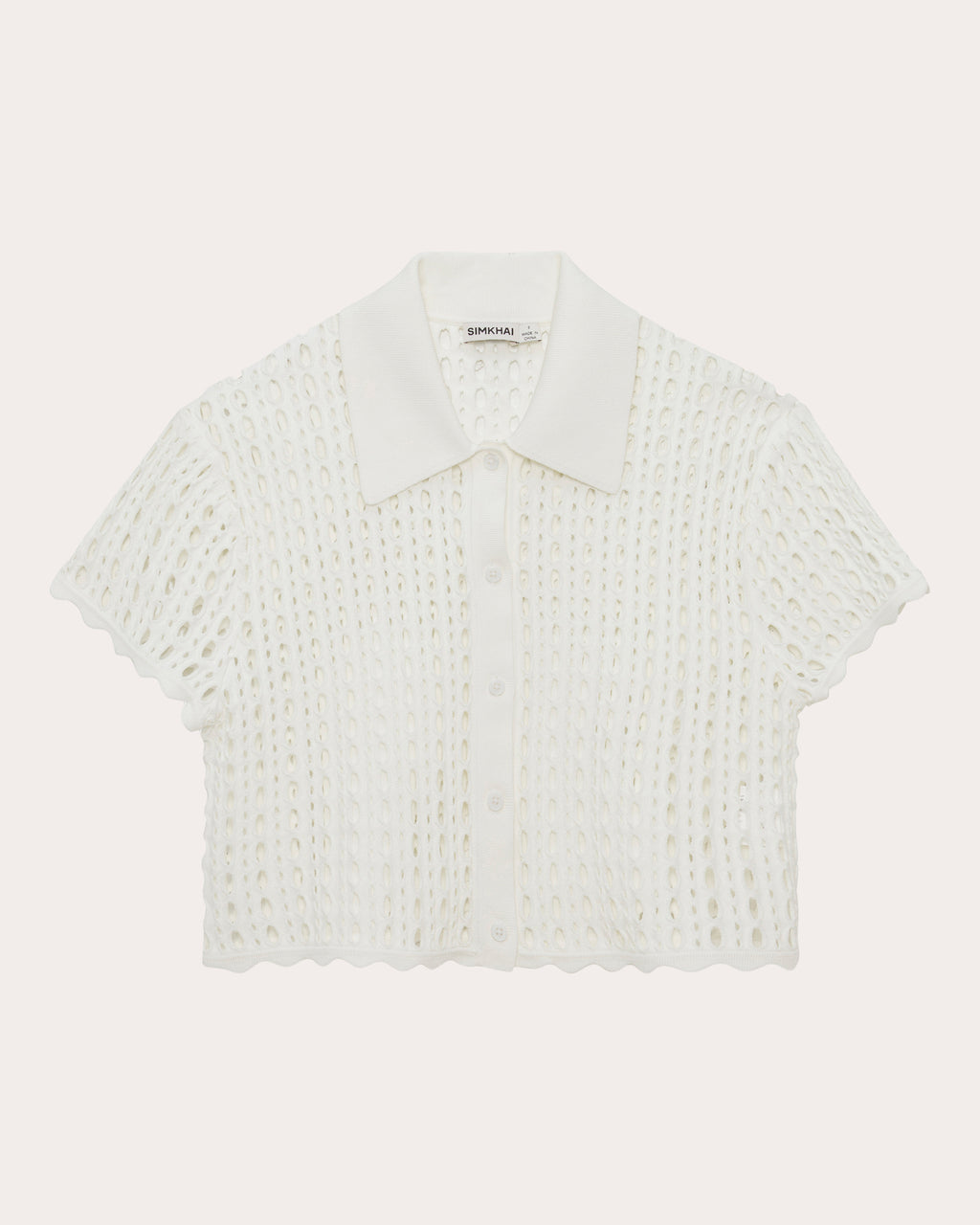 Arlan Eyelet Stitch Camp Shirt