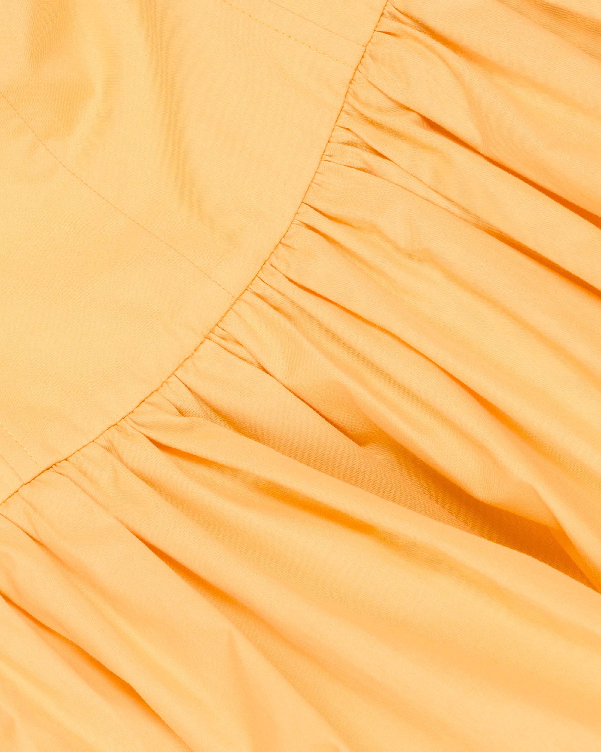 Brooke Poplin Bubble-Hem Halter Mini Dress