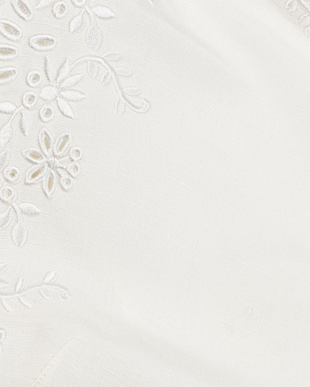 Edena Embroidered Linen Mini Dress